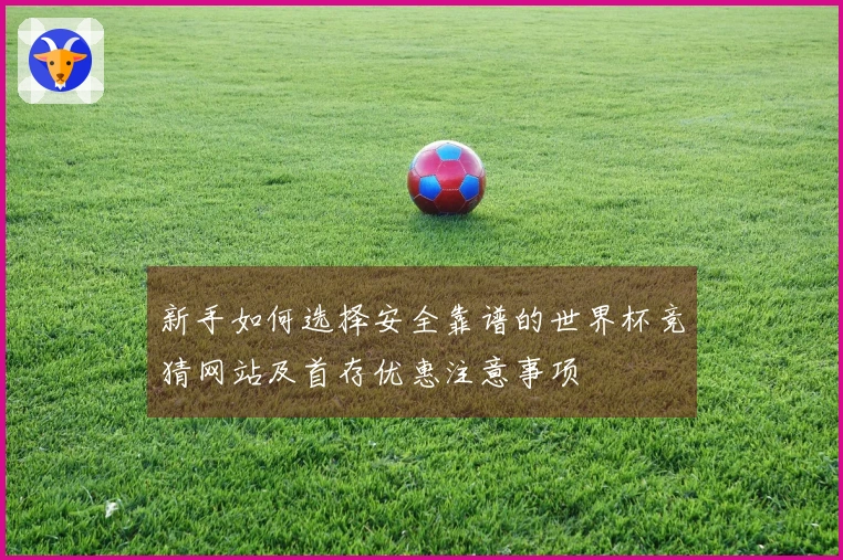 新手如何选择安全靠谱的世界杯竞猜网站及首存优惠注意事项