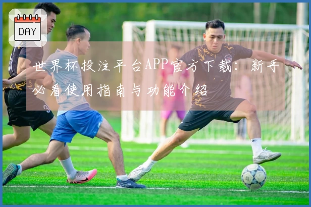 世界杯投注平台APP官方下载:新手必看使用指南与功能介绍