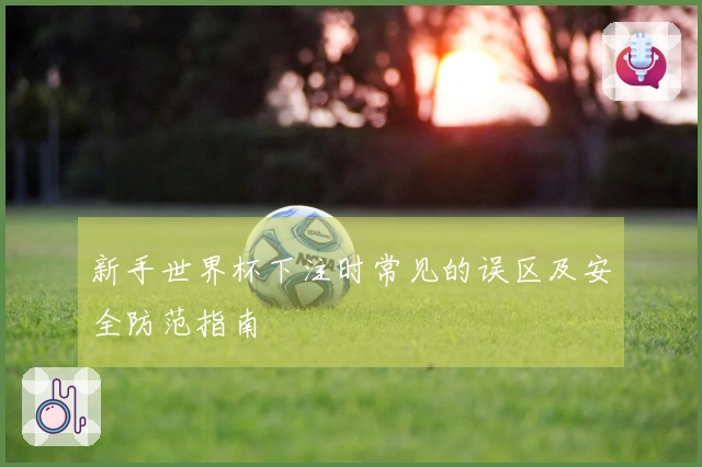 新手世界杯下注时常见的误区及安全防范指南