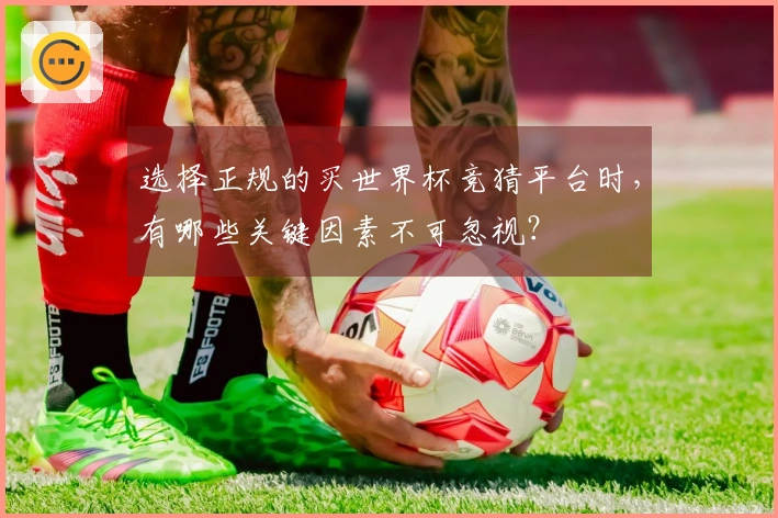 选择正规的买世界杯竞猜平台时，有哪些关键因素不可忽视？